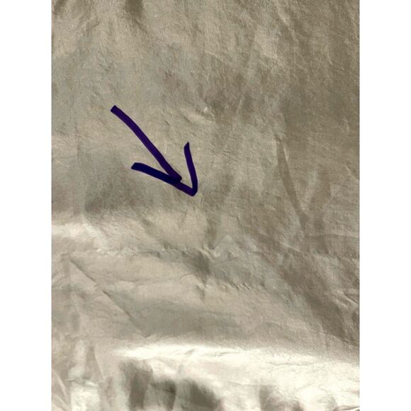 Casual Corner silk button up shirt neutral chapman brown minimalist women M - Picture 5 of 5